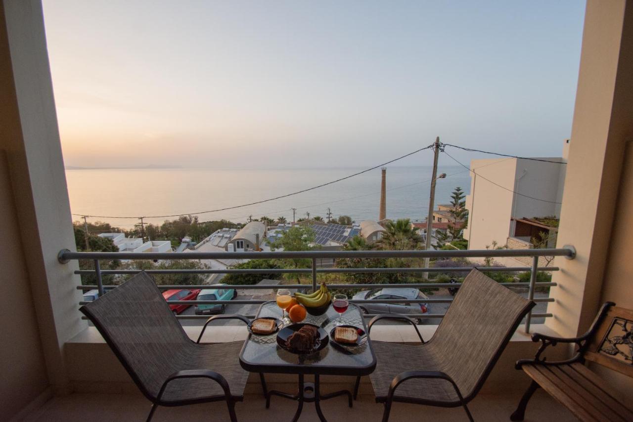 Pavlos Standard Studio With Sea View Rethymno Exterior foto